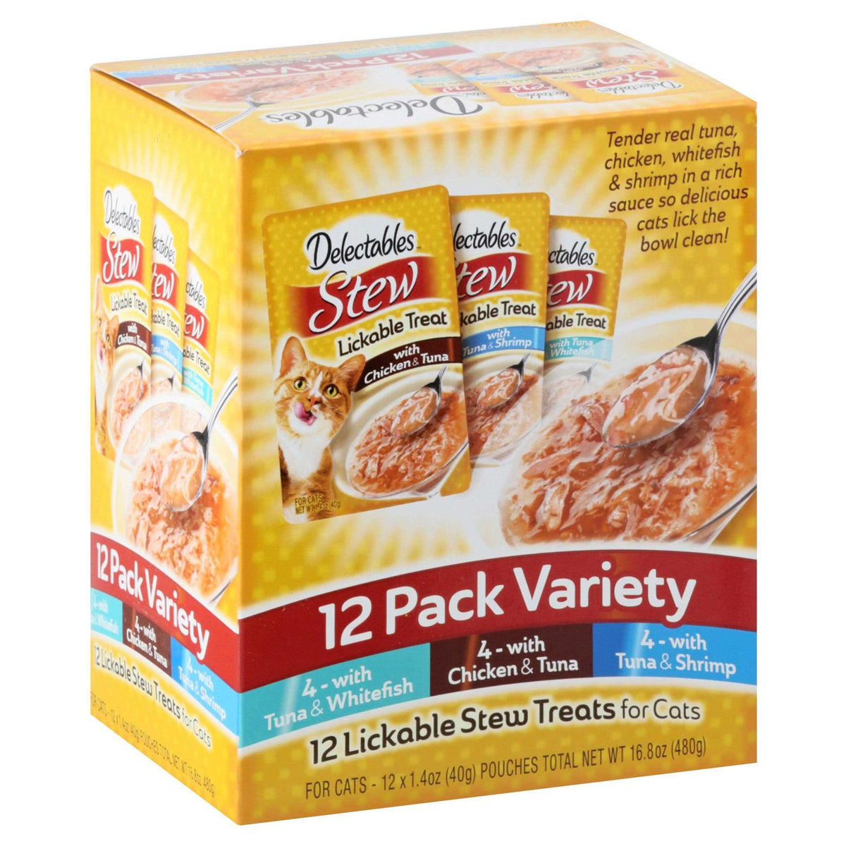 Lickable Cat Treats Variety Pack V804