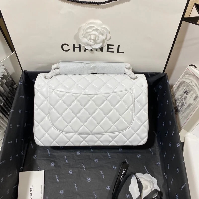 White Large Classic Handbag H5231