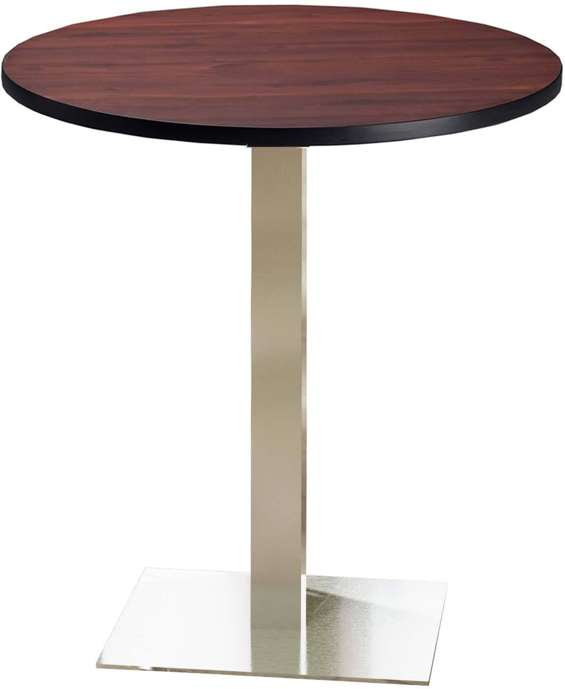 Round Bar Height Table Stainless Steel P86655