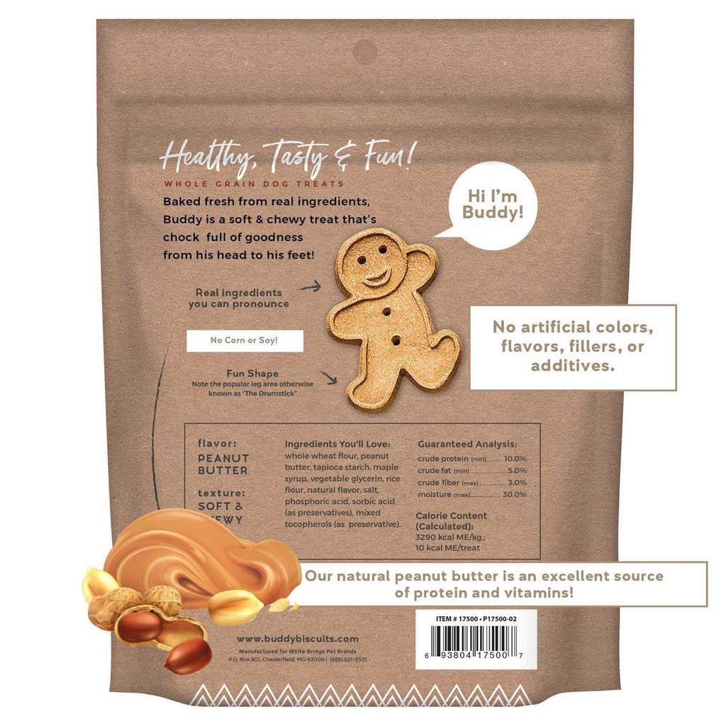 Peanut Butter Soft and Chewy Dog Treats Y681724