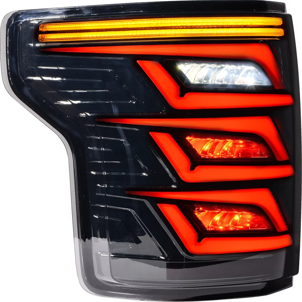 Smoked Lens LED Rear Brake Tail Lights Assembly X851174