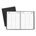 Black 14-Month Weekly Appointment Book H142932