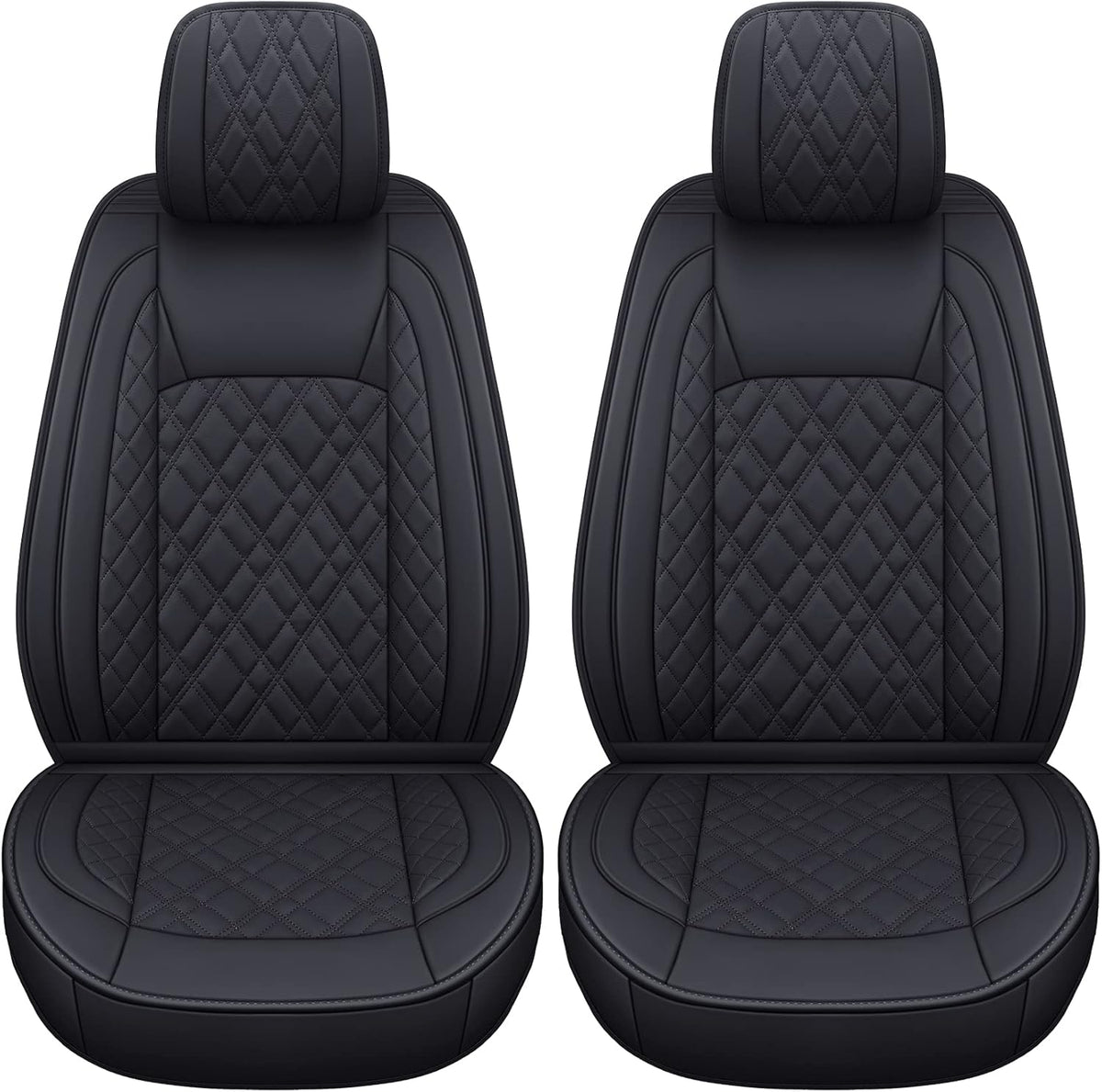 Faux Leather Seat Covers Full Set N7056