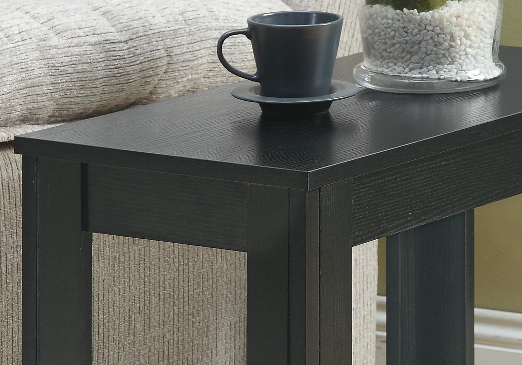 Black Transitional Rectangular Accent End Table E269494