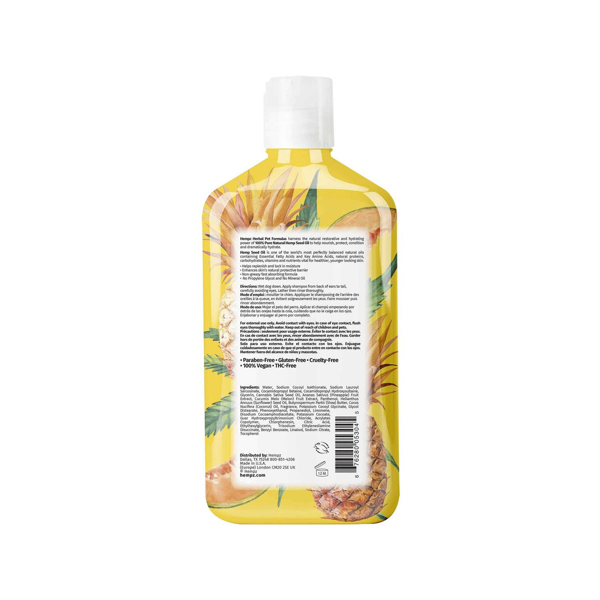 Pineapple Honey Melon Deodorizing Pet Shampoo V51718