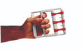 Latex Free Hand Exerciser with 5 Bands O755155