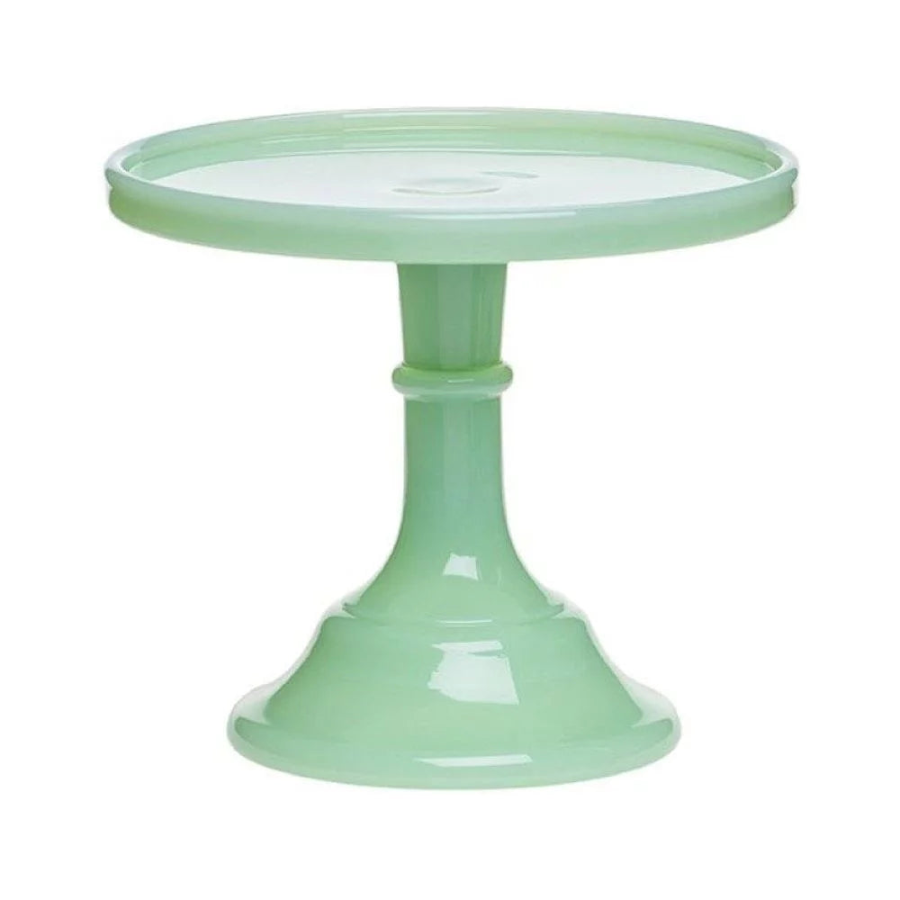 6" Cake Plate Jade V24217
