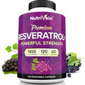 Resveratrol 1450mg Antioxidant Supplement 120 Capsules I25711