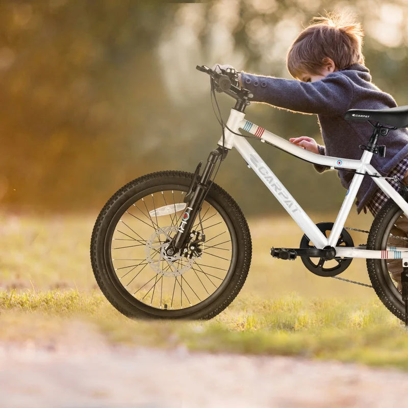 20in 7-Speed Kids Mountain Bike White E21963