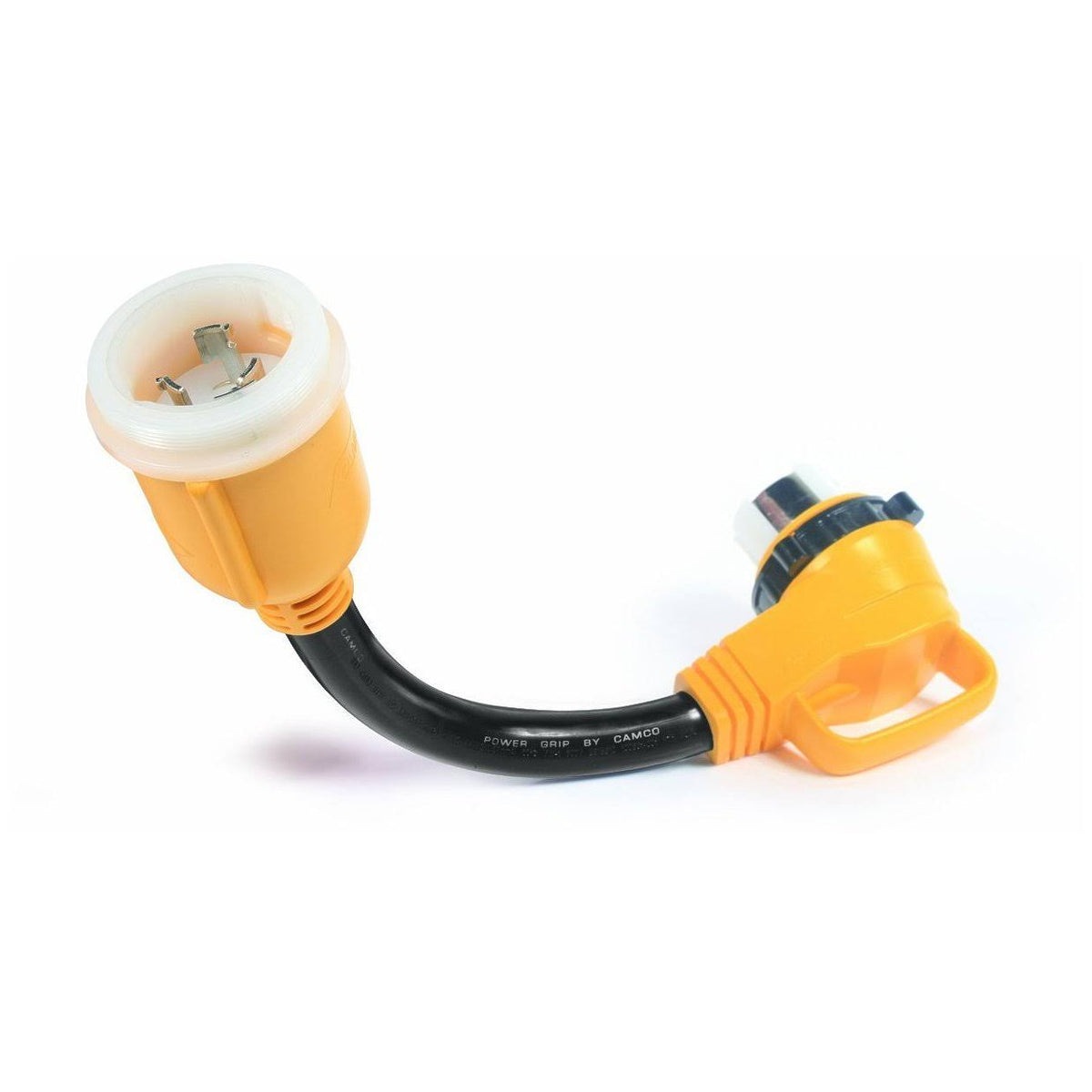 50 Amp Locking Male to 90 Degree Female Electrical Adapter R520462