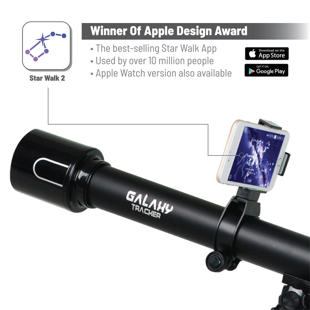 50Mm Wide Angle Hd Telescope With Aluminium Tripod U76281