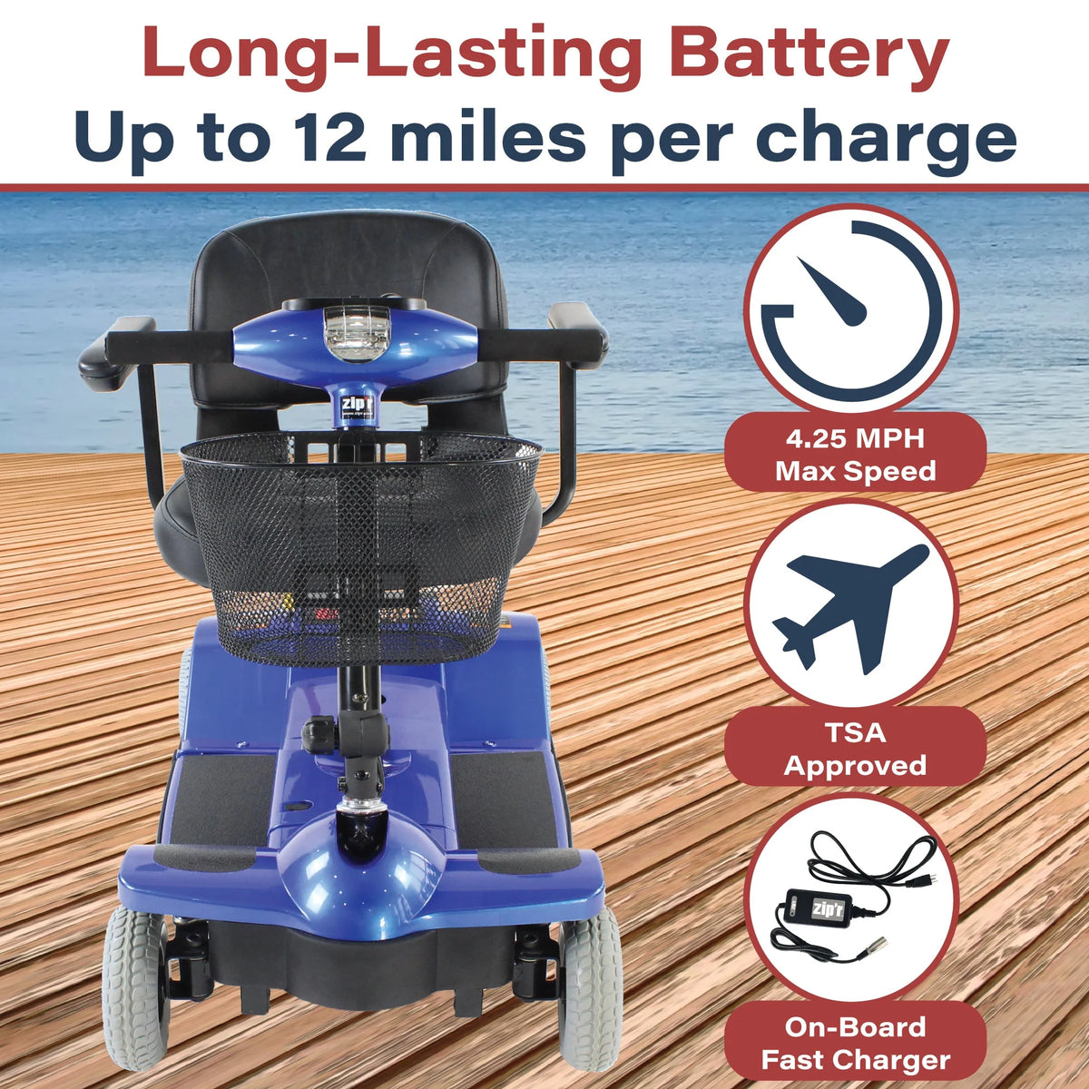 4-Wheel Mobility Scooter P605