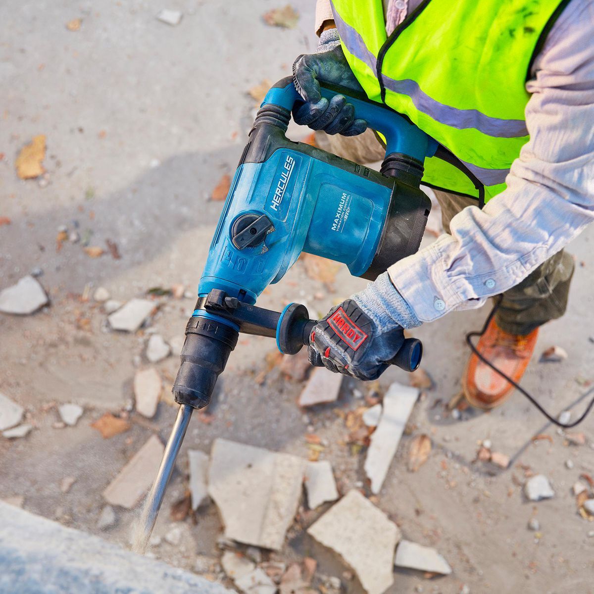 12 Amp 1-9/16 in. Variable-Speed Rotary Hammer C412759