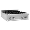 30 in. 4 Gas Burners Stainless Steel Rangetop J904
