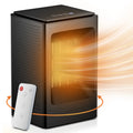 1500W PTC Electric Space Heater with Timer, Black V828