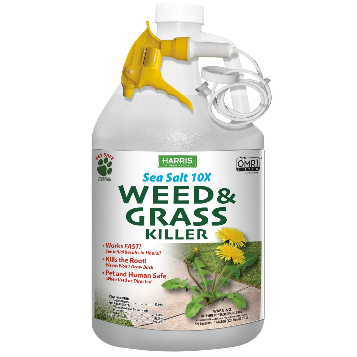 Sea Salt Weed & Grass Killer 128 oz V649