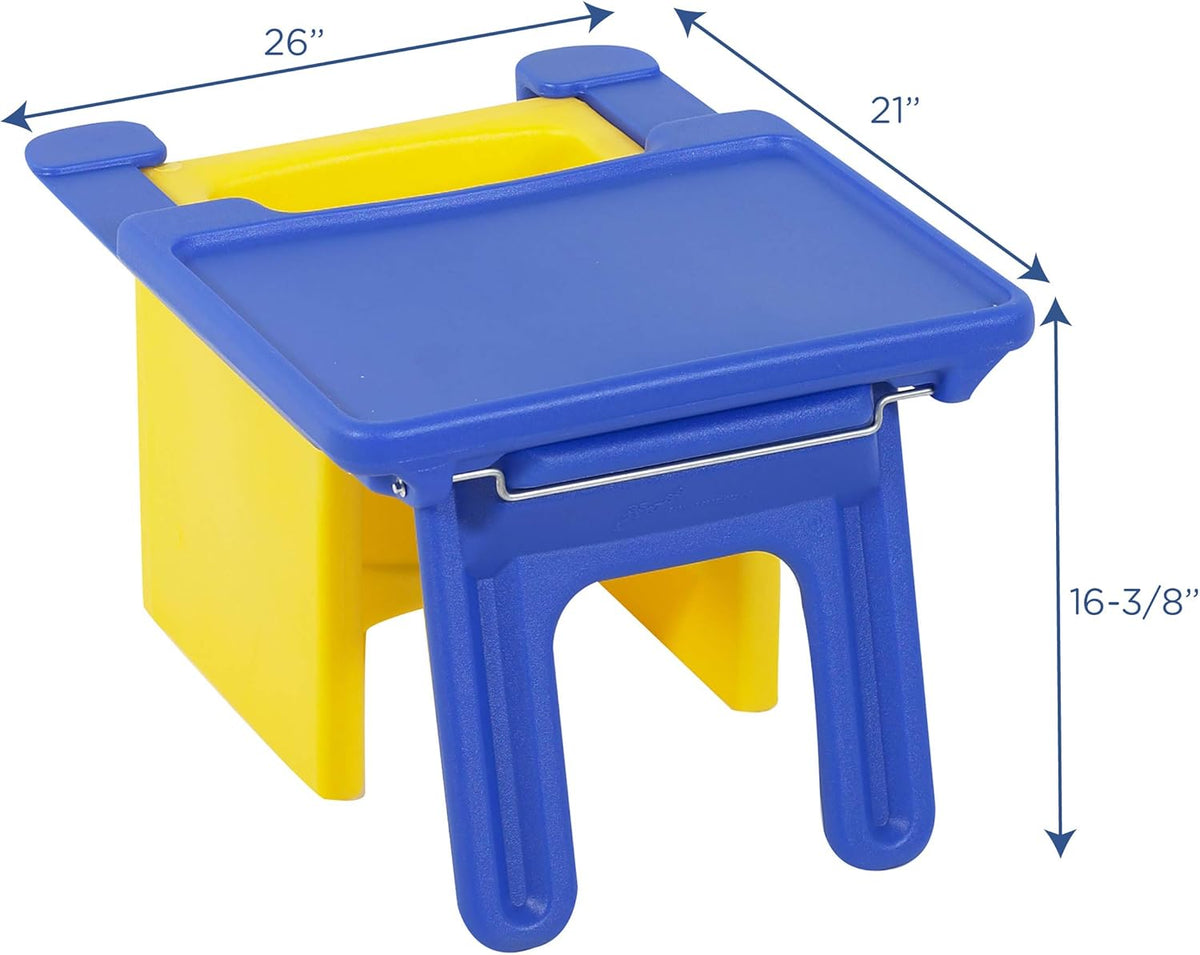 Cube Chair to Kids Desk and Chair Set R811