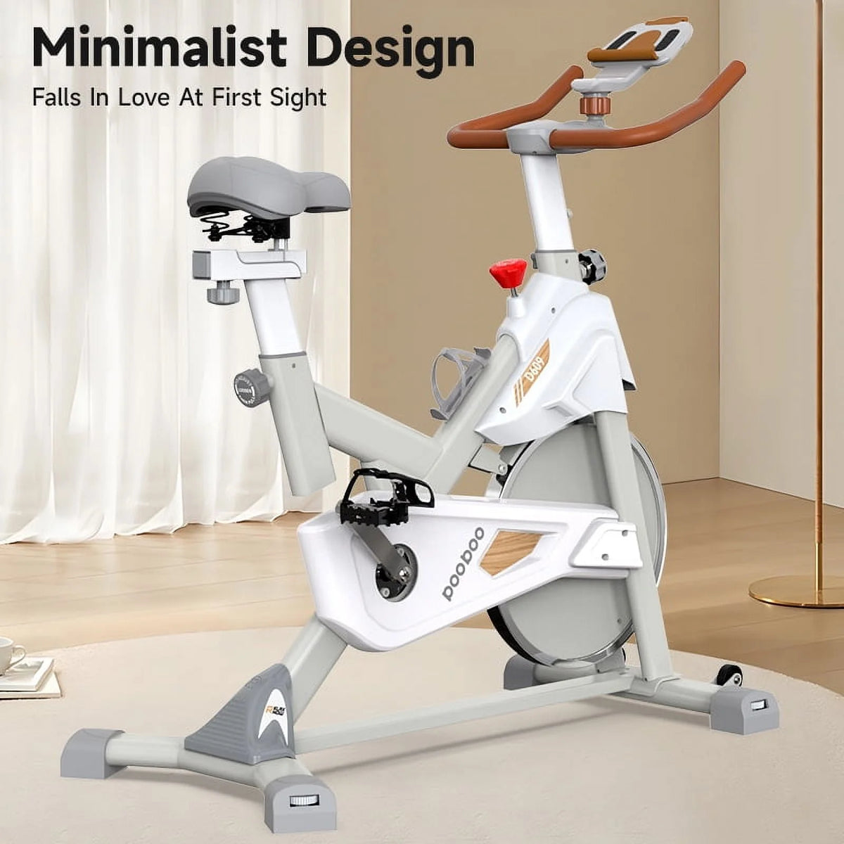 Magnetic Stationary Indoor Cycling Exercise Bike 350 Lb J68952