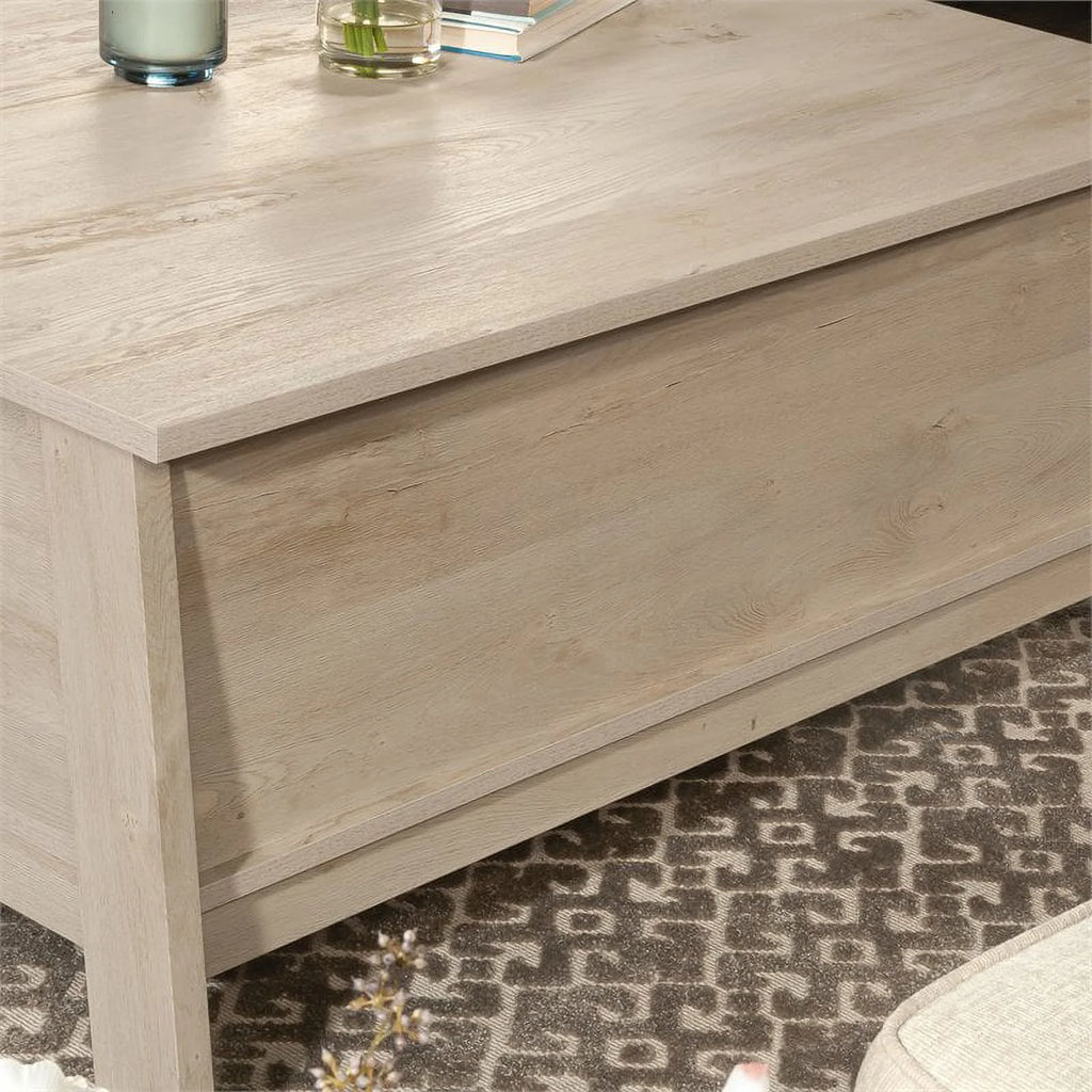 Wood Rectangular Lift-Top Storage Coffee Table Q359180