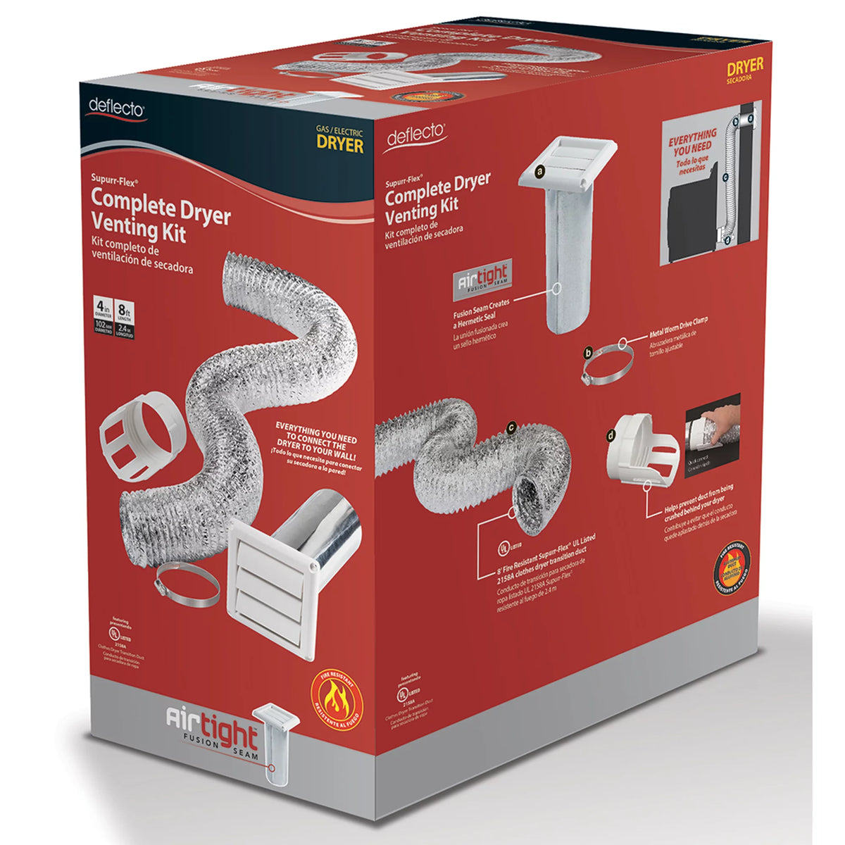 8' Dryer Vent Kit X819