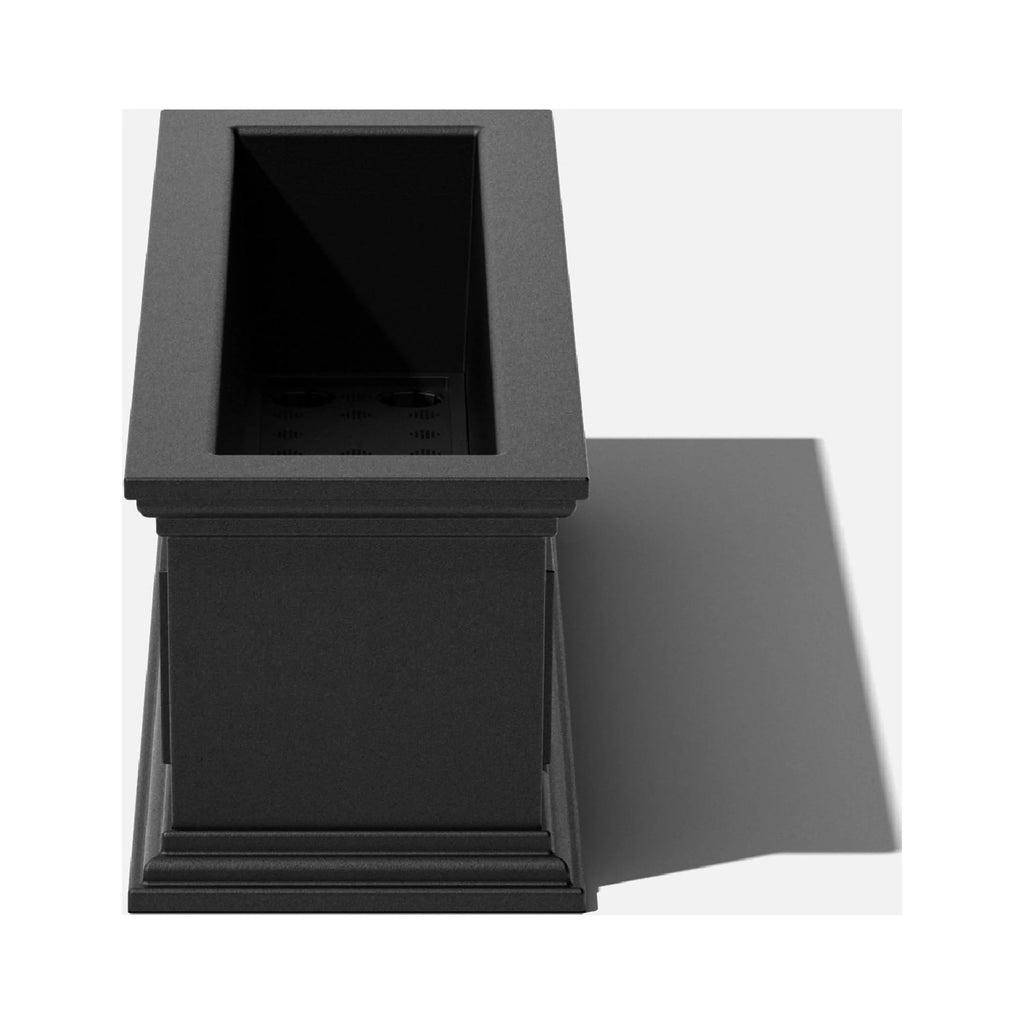 36" Black Planter U136