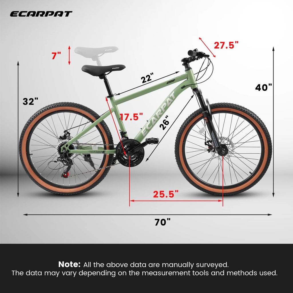 27.5 inch 21-Speed Mountain Bike with Disc Brakes Q235184