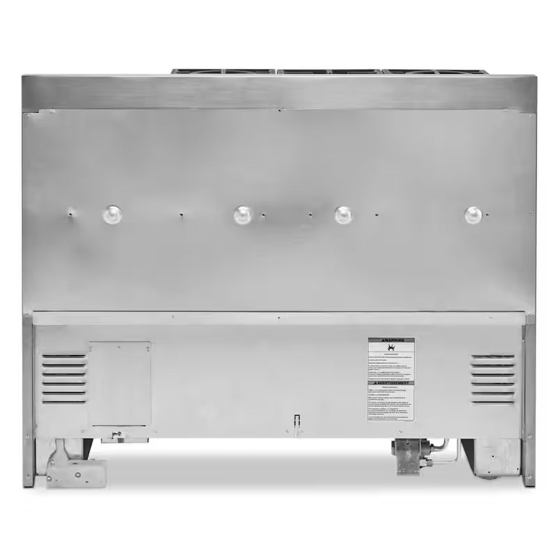 Passion Red Smart Double Oven Gas Range with Griddle P74048