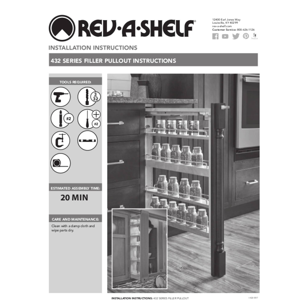 Pull-Out Between Cabinet Wall Filler Q79389