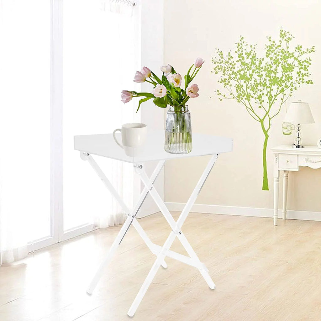 Clear Acrylic Folding Tray Table X7574