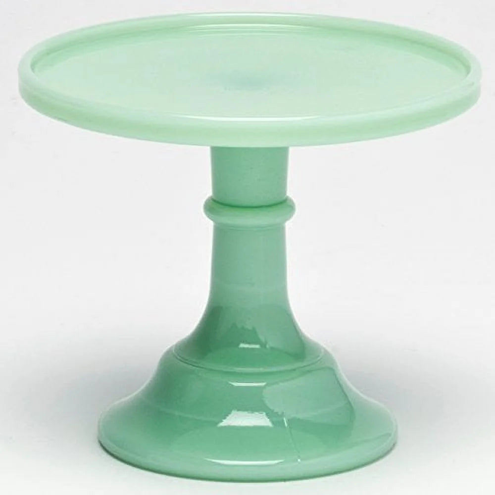 6" Cake Plate Jade V24217