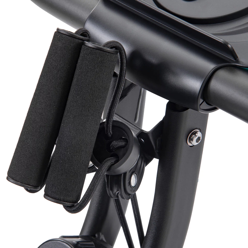 Folding Exercise Bike with Adjustable Resistance and Backrest M288