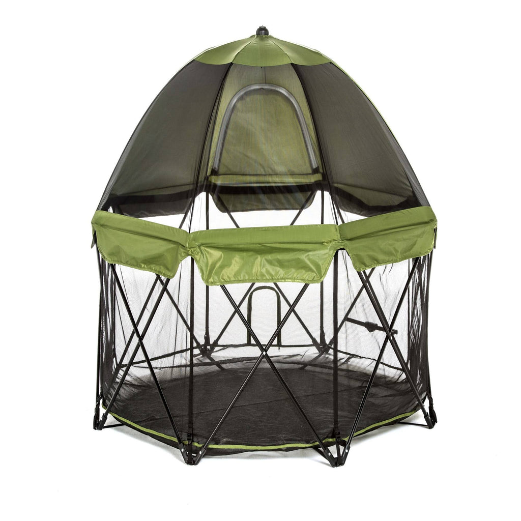 Green Eight Panel Pet Pen with Canopy M86833
