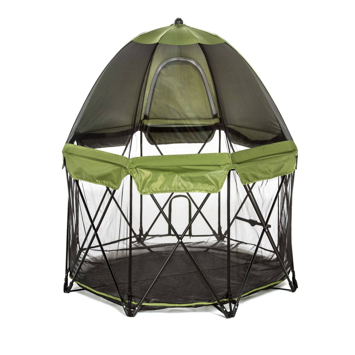 Green Eight Panel Pet Pen with Canopy M86833