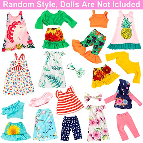 10 Sets 14.5 Inch Doll Clothes and Party Dress Y302023