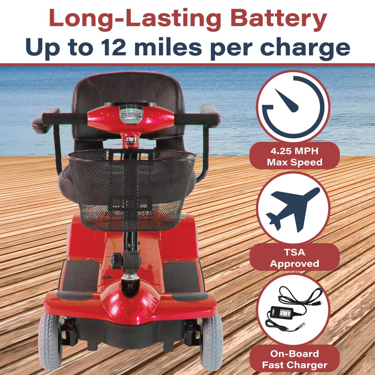 4-Wheel Mobility Scooter P605