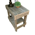 Solid Wood End Table with Storage J964099
