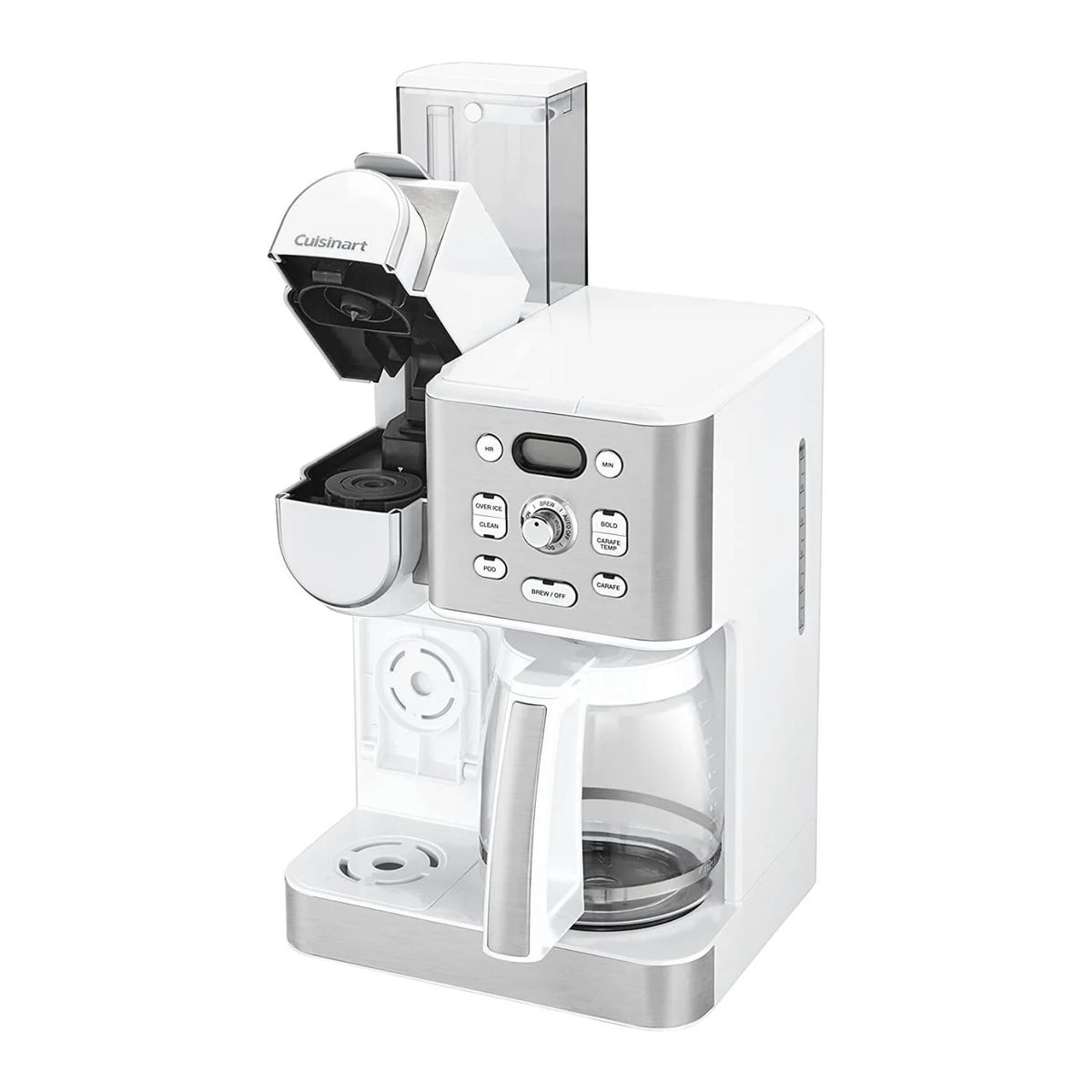 White Stainless Steel Coffee Maker W6751