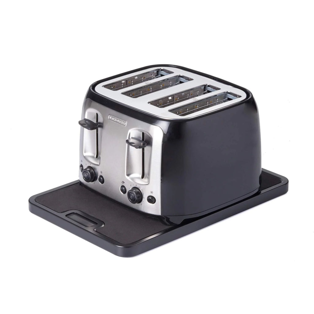 Black Appliance Rolling Tray D10923
