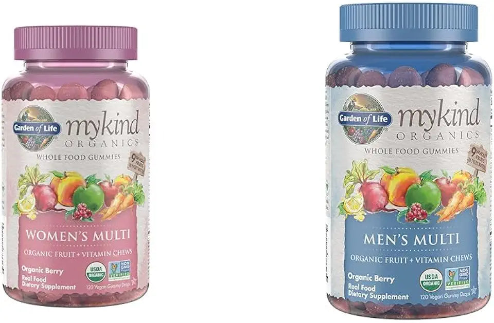 Organic Vegan Gummy Vitamins 120 Count Z25219