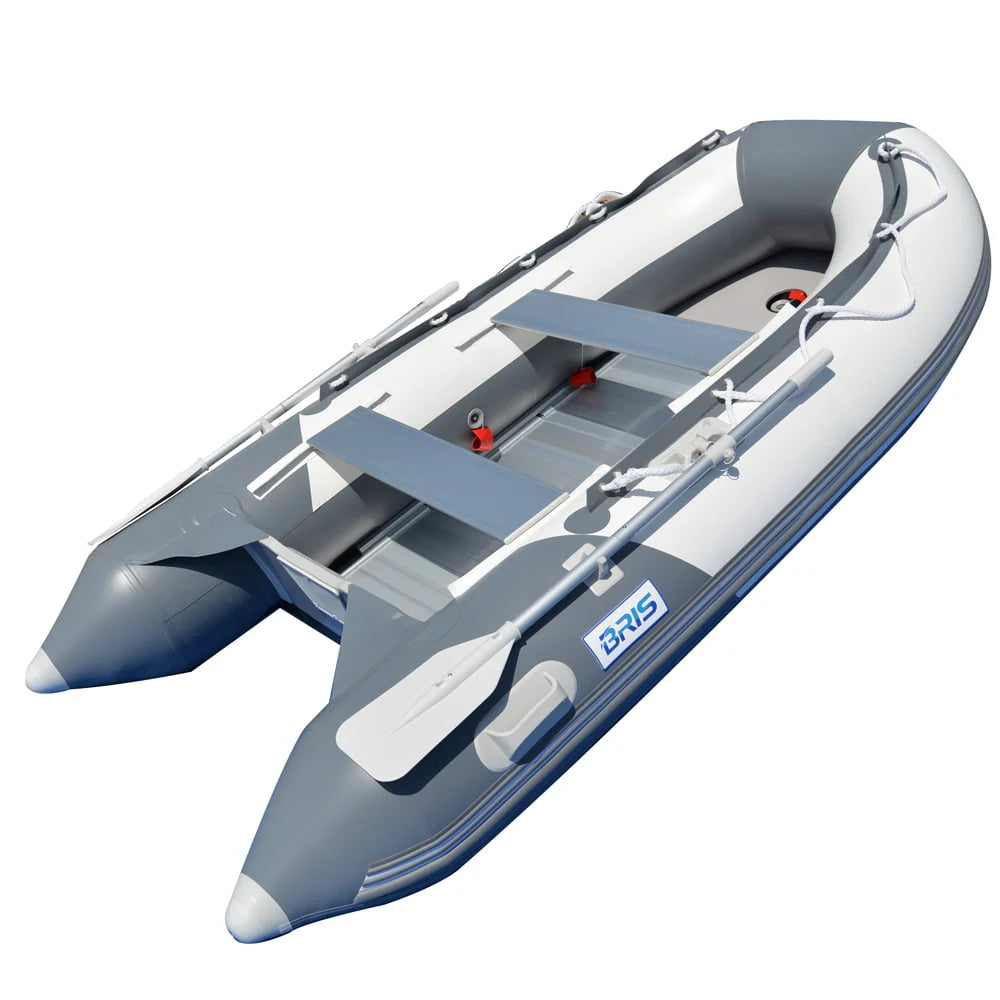 9.8 Ft. Inflatable Boat Dinghy Tender Raft with Aluminum Floor Z145856