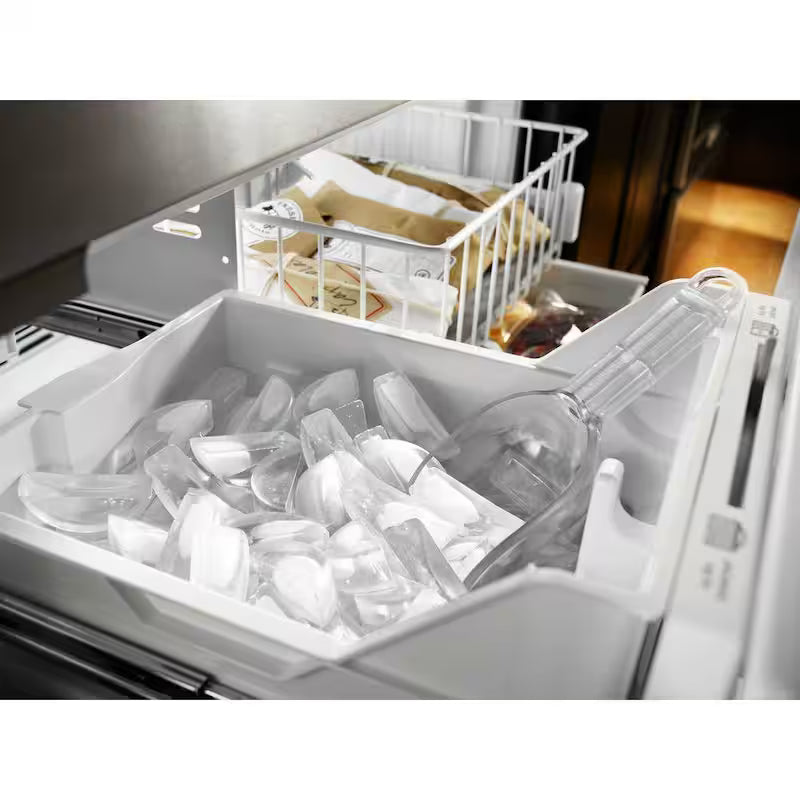 21.9 cu. ft. Black Stainless French Door Refrigerator K77850