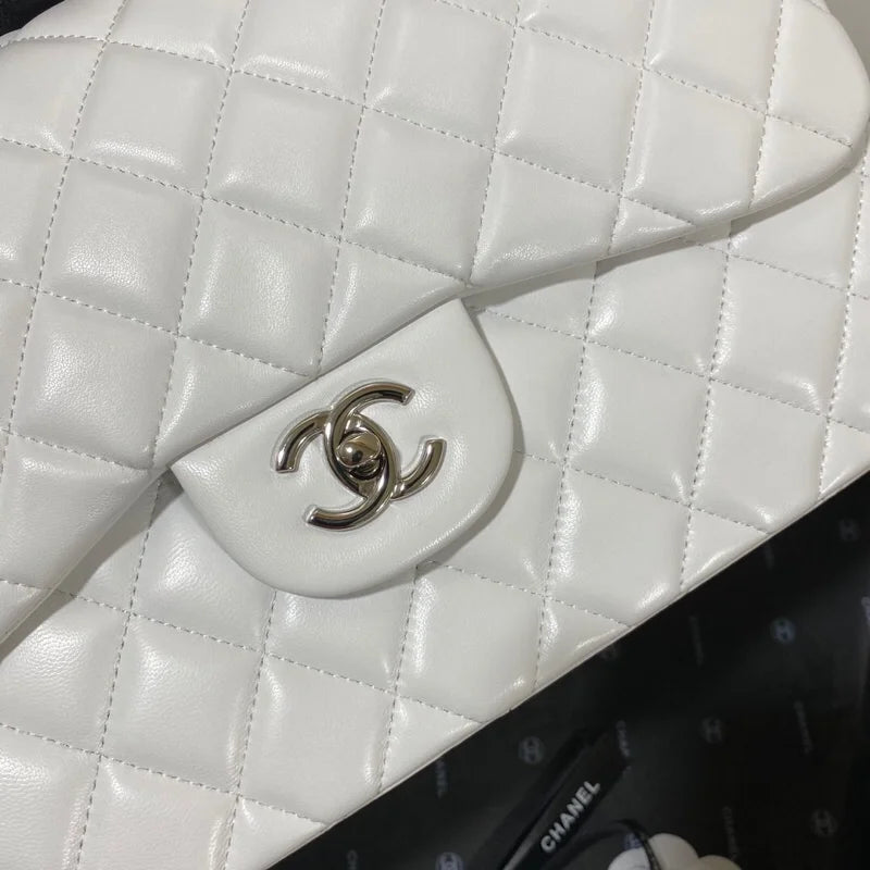 White Large Classic Handbag H5231
