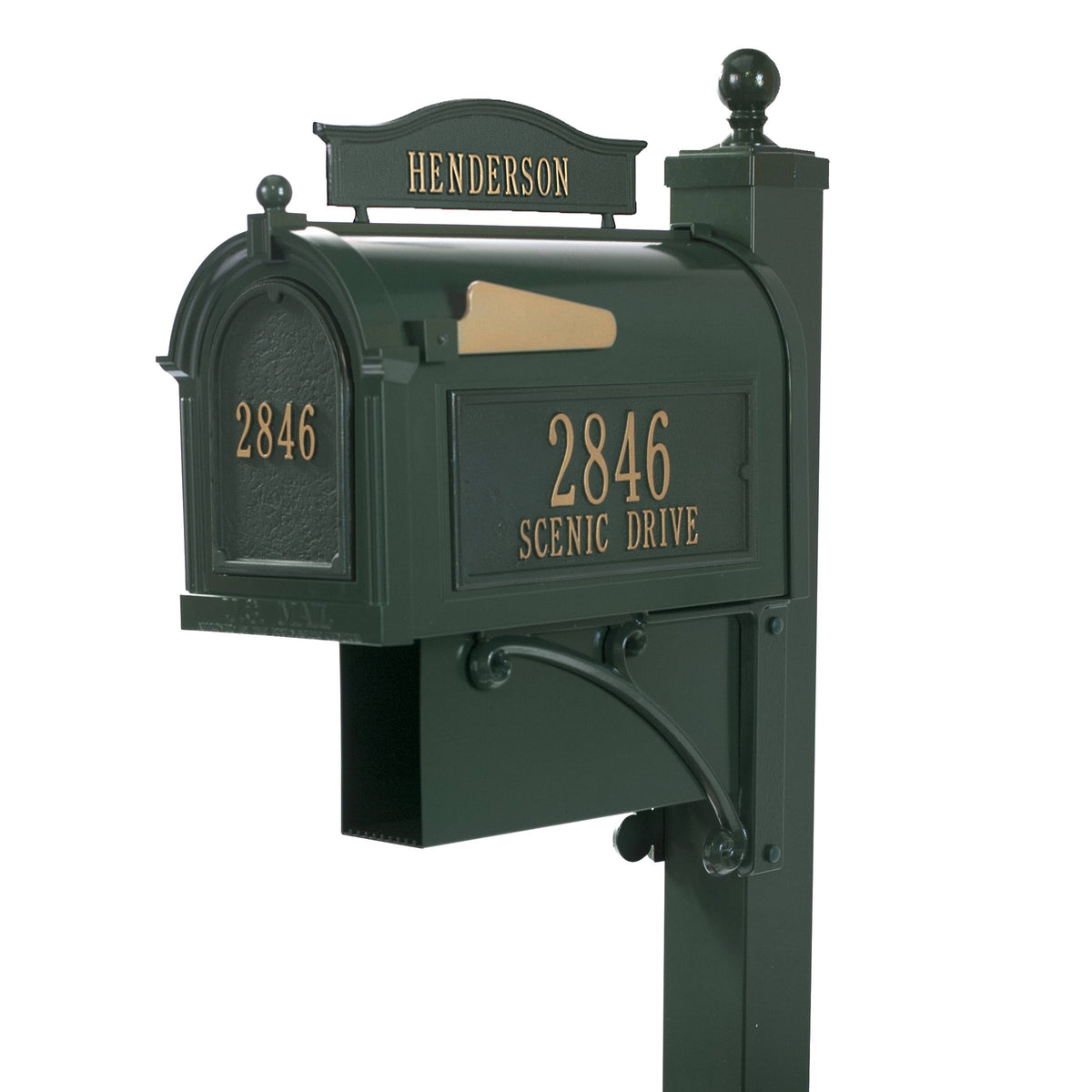 Green Mailbox U12256