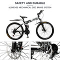 Full Suspension 21 Speed 26 Inch Dual Disc Brake Mountain Bike A883