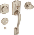 Satin Nickel Inactive Handleset with Lever N6616