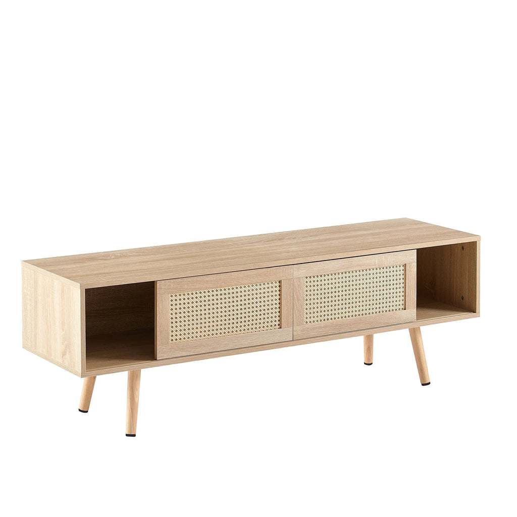 Rattan TV Stand with Storage T10252