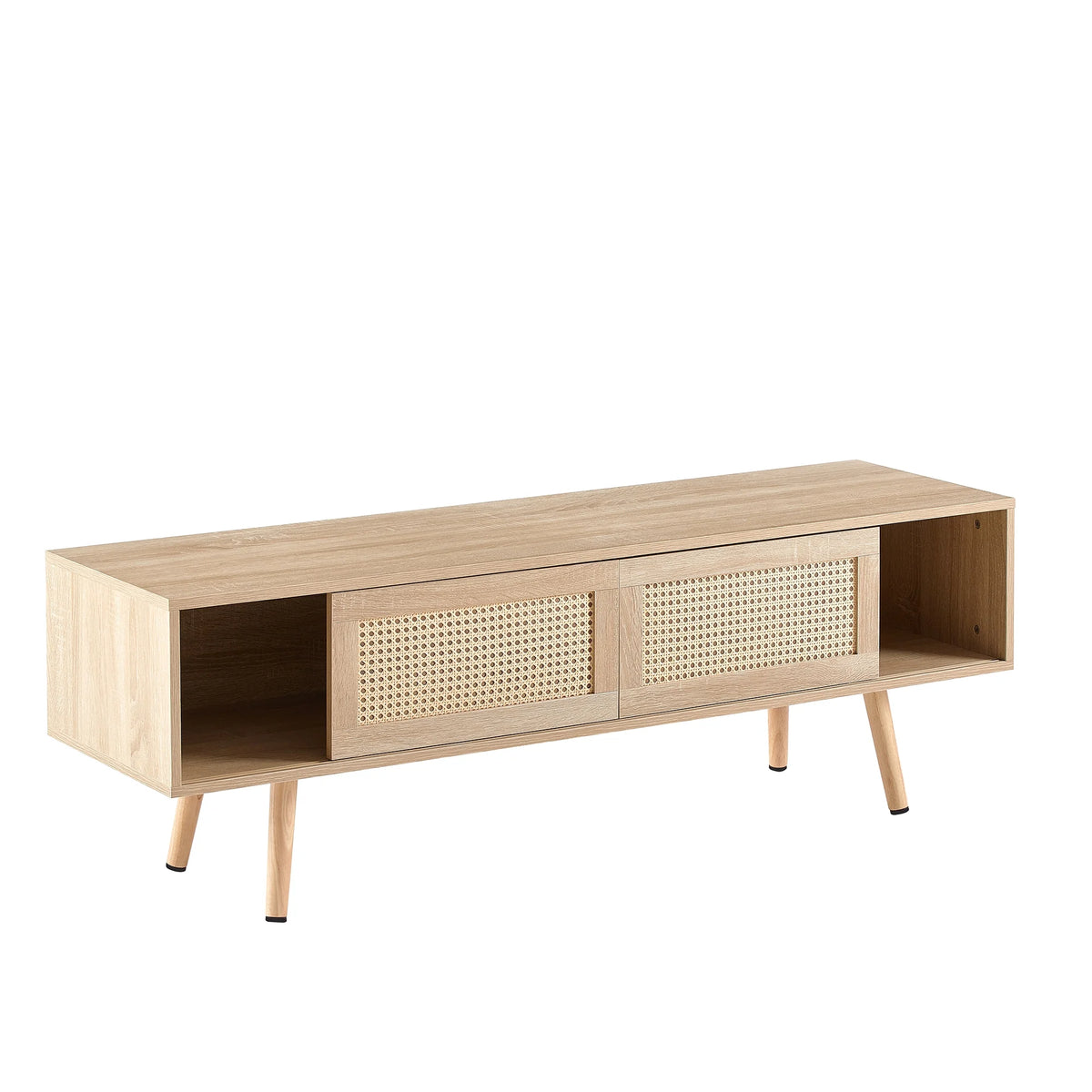 Rattan TV Stand with Storage T10252