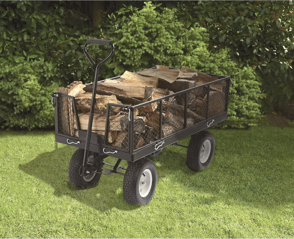 Steel Garden Wagon 1400-Lb. Capacity D8298