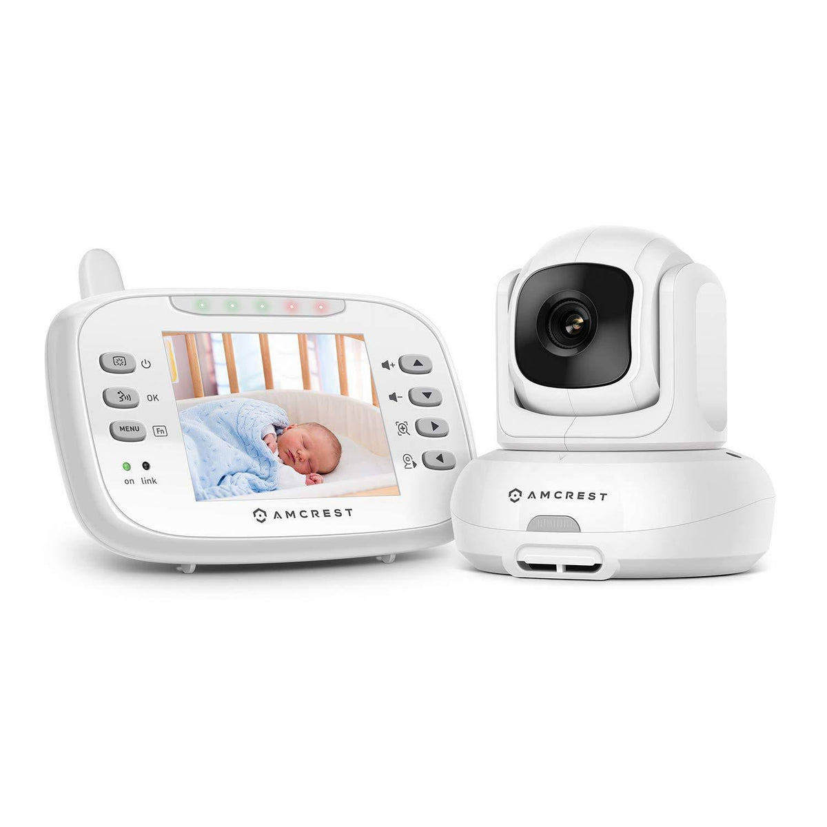 Video Baby Monitor with Camera 2-Way Audio 3.5 inch LCD Y427