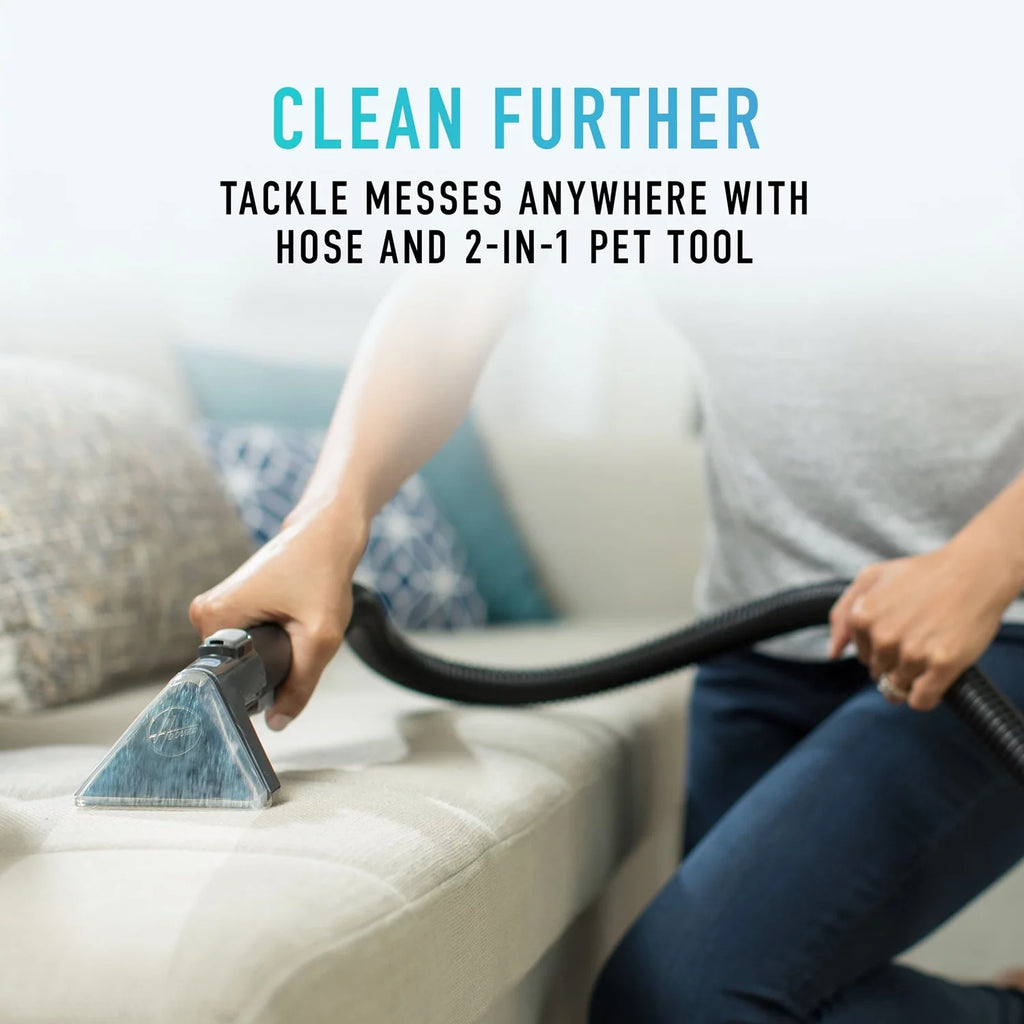 Upright Deep Carpet Cleaner Washer Scrubber & Shampooer Vacuum X243